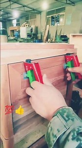 🌀 ultra-handy drawer-front clamp for clean, precise installs every time #woodwork #tools #handy