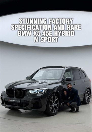 2022 BMW X5 45e M Sport Hybrid – Dravit Grey, £44,990