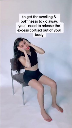 Reduce Your Face Swelling & Puffiness from Moon Face!👇🏼 #Shorts