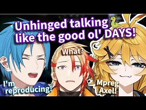 Doki, Axel and Altare are together as UNHINGED as the GOOD OL’ DAYS!【Holostars EN | Dokibird】
