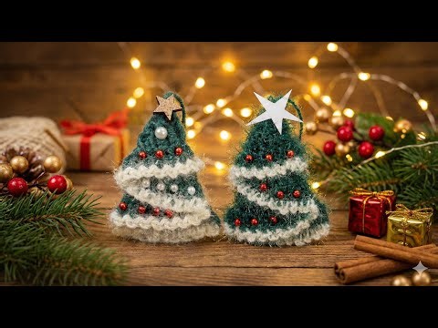 Crochet Christmas Tree Tutorial: The Easiest Christmas Ornament