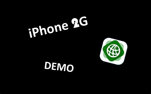 IPHONE初代demo，极为稀有