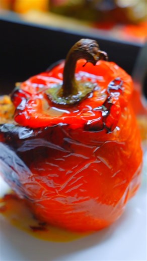 Gemista (Greek Stuffed Peppers) | The Mediterranean Dish