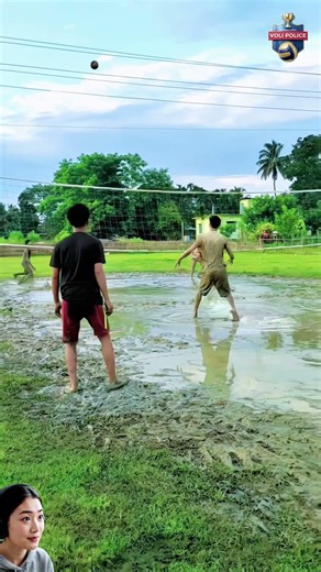 EXTREME Mud Volleyball! 😱💩 (Would you dive here?)