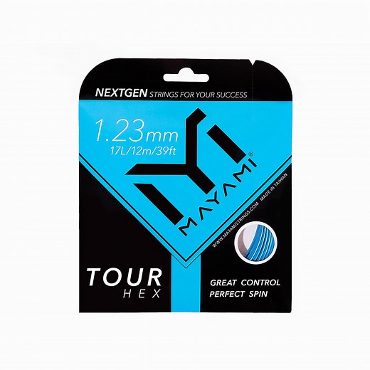 MAYAMI TOUR HEX best strings for a tennis racquet