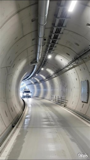 This is how underground tunnels are actually constructed ⛏️ ⛰️.#shorts #ai