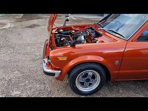 Fully restored 1976 Honda Civic.