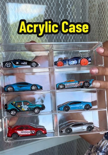Acrylic Display Cases for Hot Wheels Collectibles