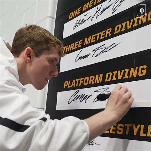 4.1K views · 140 reactions | Our seniors completed the second diving sweep in NCAA history — first since 1997. | IU Swimming and Diving | Facebook