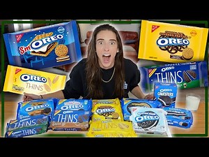 Taste Testing ALL The Oreo Flavors!