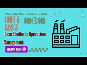 Real Australian Business Case Studies – Operations Management in Action (VCE Business Management)
