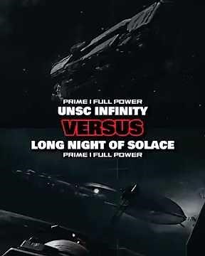 The UNSC Infinity vs The Long Night of Solace | Halo Reach Halo 4 #halo #halolore #edit #army #unsc