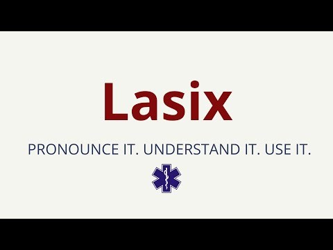 How to Pronounce Lasix | Lasix Pronunciation | Medical Terms