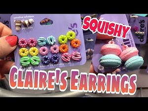 Shopping for Earrings at Claire’s