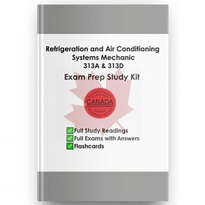 Refrigeration and Air Conditioning Exam Questions 313A Red Seal Exam Study Kit | Red Seal Program