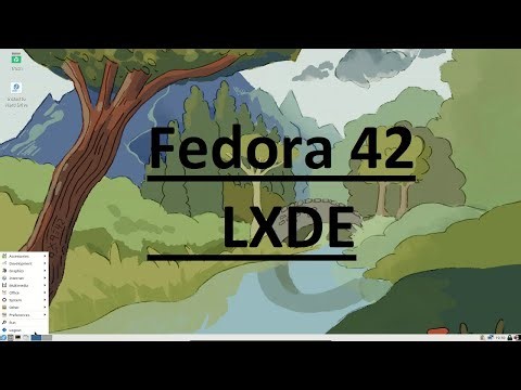 Fedora 42 LXDE