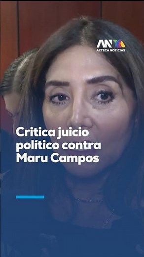 Alejandra Barrales accuses Morena of double standards for going against Maru Campos and protectin...