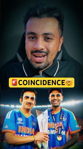 🚨World Cup COINCIDENCE🤯Suryakumar Yadav India Won Champions IND vs NZ Final T20 World Cup 2026