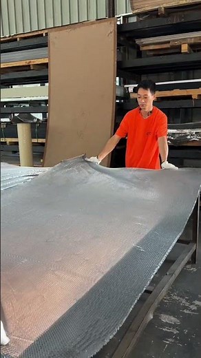 Immersion Aluminum alloy honeycomb plate full production process.
