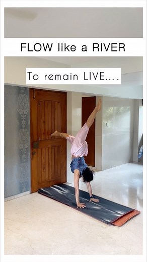 FLOW … #flow #yogaflow #shammisyogalaya #yogainspiration #yogapractice | Shammi's Yogalaya