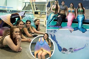 Meet the real-life mermaids who have quit their jobs to pursue a life at sea