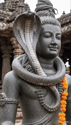 The Of Name of Snake Wrapped Around Lord shiv Neck Is Vasuki
