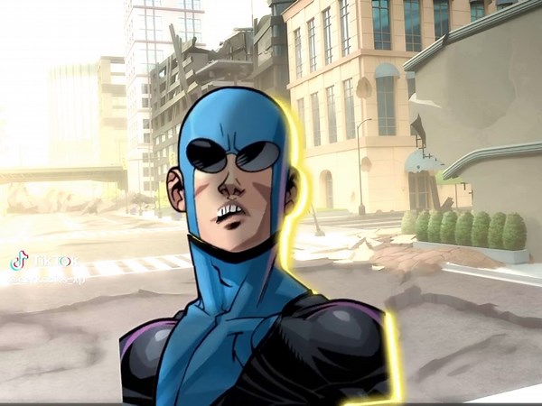 Bald Mark Animation in Invincible Comic Style