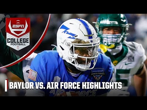 Armed Forces Bowl: Baylor Bears vs. Air Force Falcons | Full Game Highlights