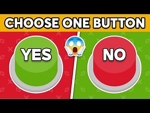 Choose One Button 😱 YES or NO Challenge ✅❌ Monkey Quiz 🐒💡