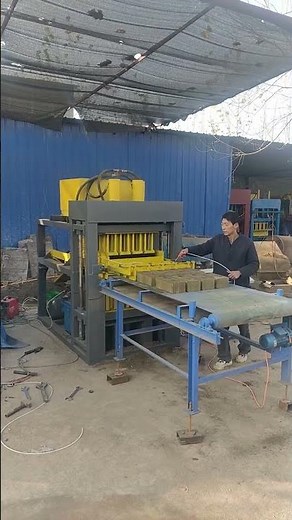 ECO interlocking brick machine SYN4-5 SUPER Brazil Automatic compressed earth block machine #machine