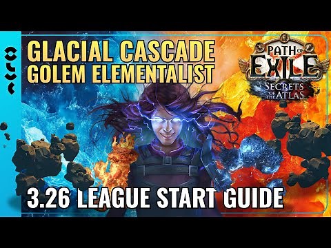 My League Starter - Glacial Cascade Golemancer Elementalist [Path of Exile 1 3.26]