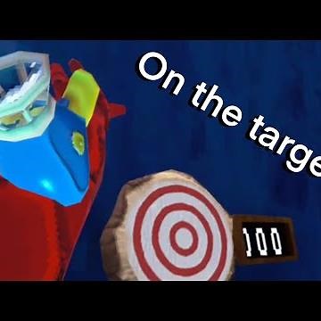 How to get on the targets in Gorilla tag VR (mountains)