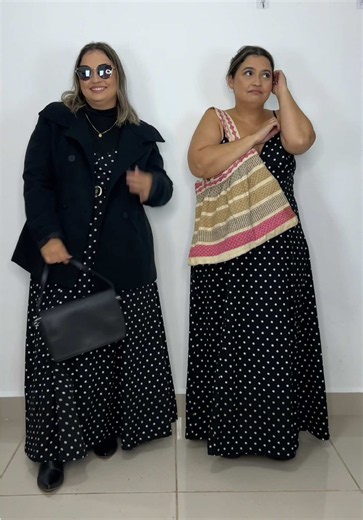 Como usar vestido no inverno com blusa cacharrel (Dica rápida)