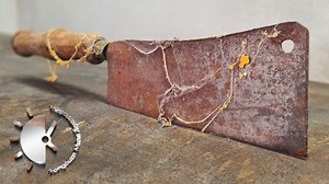Rusty Cleaver Restoration! 🔪 #restorationproject | Forgotten Shine Restoration