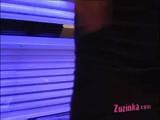 Hidden camera at the solarium.flv