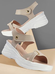 Buy VENDOZ Open Toe Casual Wedges -  - Footwear for Women