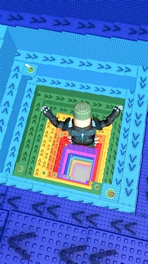 Infinite Rainbow Stairs #robloxedit #roblox