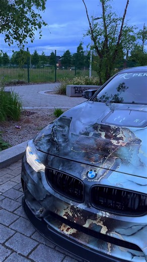 Aggressive M4rble 😈🖤 #bmw #bmwm4 #bmwm #m4f82 #f82 #m4 #carsoftiktok #fyp