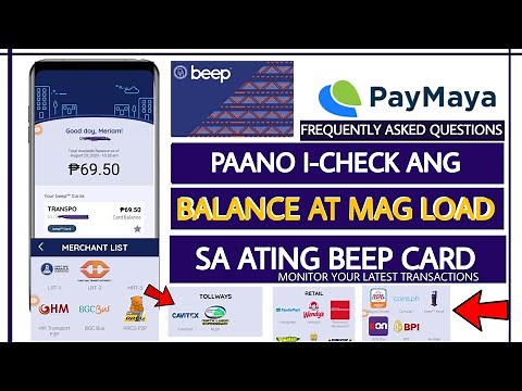 BEEP CARD LOAD AND CHECK BALANCE ONLINE