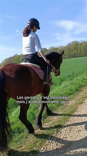 ame sœur 💕#horse #equestrian #horseriding #cheval #trend #équitation #horsejumping #pony #equestre