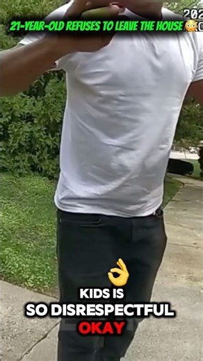 21-Year-Old REFUSES to Leave the House 😳 #bodycam #crime #police