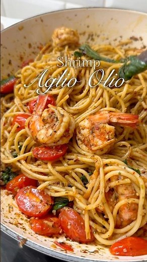 Shrimp Aglio Olio