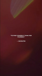 Secret To Finding Oneself!!