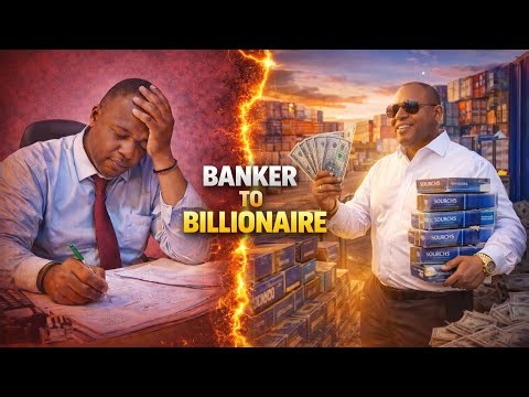 First Igbo Man To Quit His Banking Job…Now He’s a Billionaire Importing Big Trailer Trucks Parts.