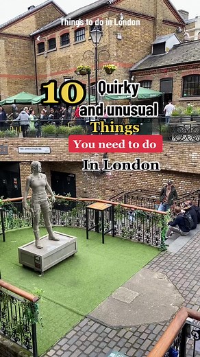 10 quirky and unusual things to do in London. Save them for your amazing experience in London. #londontiktok #freethingstodoinlondon #thingstodoinlondon #londondayout #dateideaslondon #whattodoinlondon #londonhiddengems #secretlondon #londonhotspots #visitlondon #funactivitiesinlondon