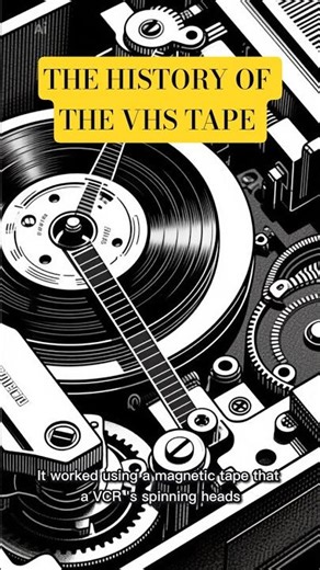 VHS TAPE #history #inventions #howthingswork