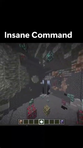 X-Ray Command #minecraft #gaming #mining #xray #snowball #goviral #shorts