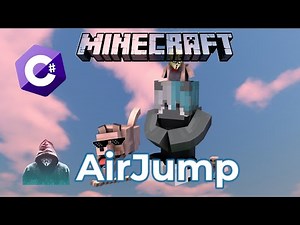 Minecraft Bedrock AirJump Hack / Cheat SPEED CODING!
