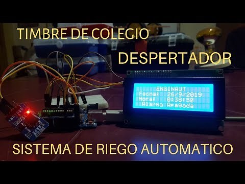 Automatización de timbre de colegio | PROYECTO ARDUINO N°2