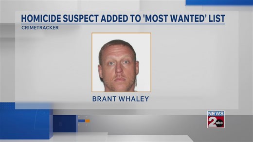 Homicide suspect added to 'most wanted' list